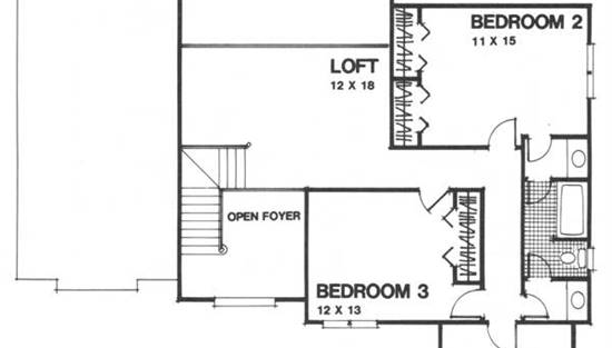 Upper Level Floorplan